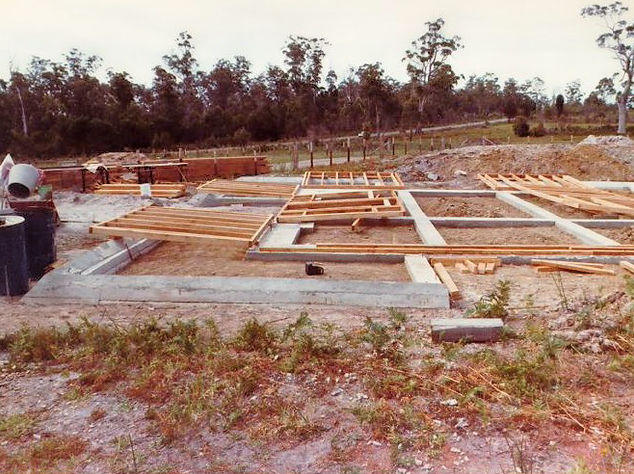 Tasmainian oak construction framing